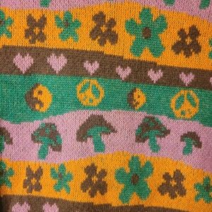 Mushroom Psychedelic Sweater